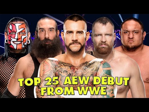 AEW TOP 25 Unbelievable Debuts From WWE