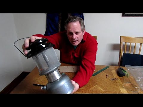 How to make unbreakable screen mesh globes for Coleman gas lanterns