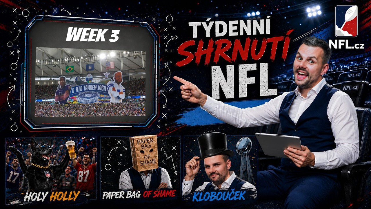 náhled Týdenní shrnutí NFL – Week 3/2026