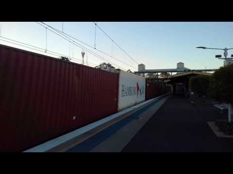 GL102/GL110 at wyong station heading south