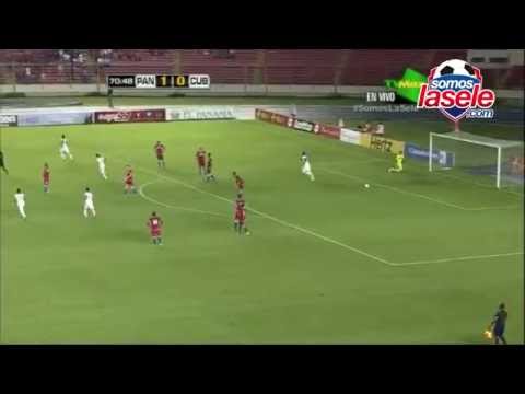 Aquí el golazo de Juan de Gracia Panamá 2-0 Cuba