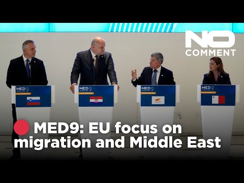 🔴 LIVE: MED9 Summit – EU Leaders address migration and Middle East crisis in Cyprus | No Comment