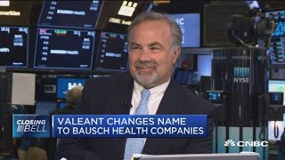 Valeant changes name to Bausch Health Companies, CEO explains why