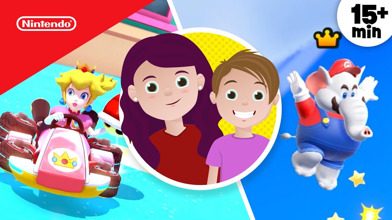 Playing Nintendo Games With My Mom 🥰 | @playnintendo