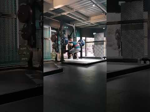 Road to 700kg TOTAL RAW: Squat 185kg (Depth not the best) #siłownia #powerlifting #squat