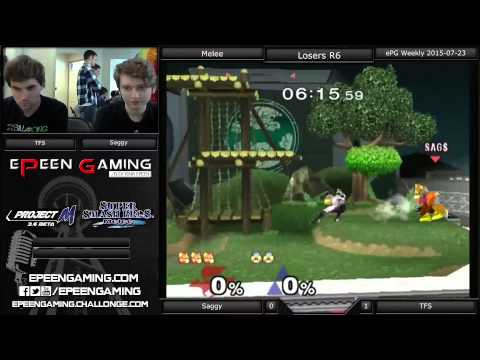 ePG Weekly - Saggy (Fox) Vs. TFS (Sheik) (Losers R6) - Melee