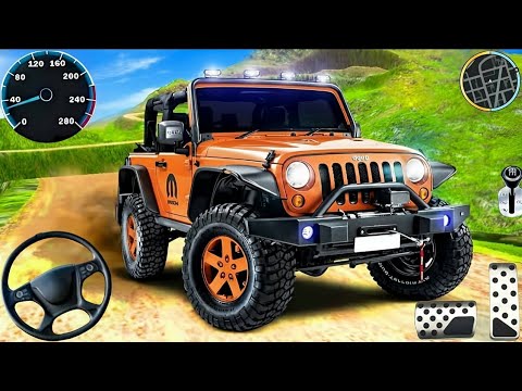 4x4 Offroad Jeep Driving Simulator 3D - Drive SUV 4x4 jeep Offroad Game - Android GamePlay