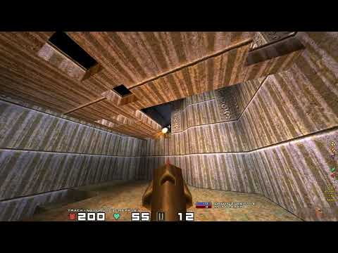Quake 1/QuakeWorld: qhlan 12 1on1 gold final - reppie vs mutilator - dm4 (#1)