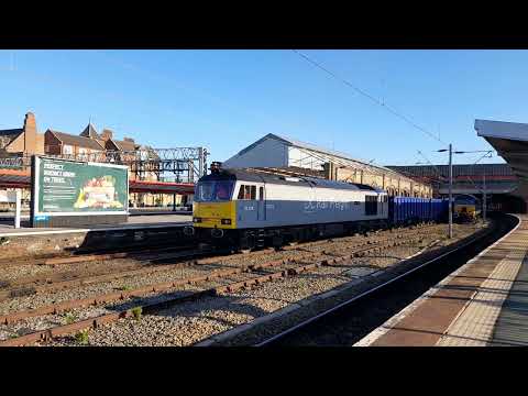 60029 "Ben nevies" departs crewe with a nice tone