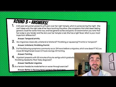 NMSK Quiz for physiotherapists and chiropractors (Part 3/4)