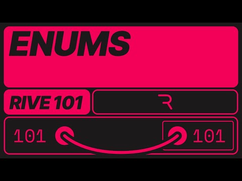 Rive 101 - Enums
