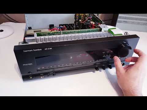 Harman/Kardon AVR 18 (1991') - look inside after repair and maintenance
