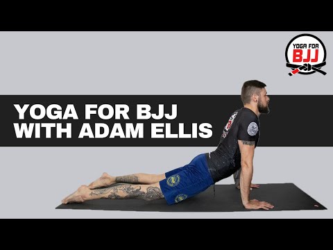 10 Minute Slow Yoga Flow for Beginners With Adam Ellis - BJJ Stretches