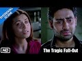 The Tragic Fall Out Emotional Scene Kabhi Alvida Naa Kehna Abhishek Bachchan Rani Mukherjee