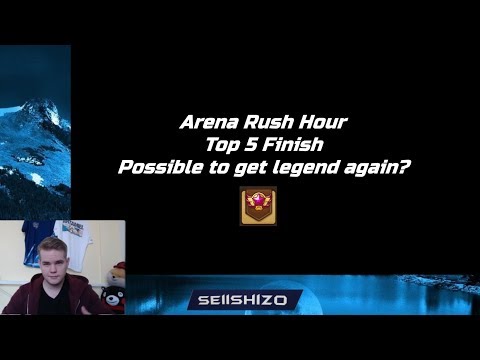 Summoners War - Arena Rush Hour G3: Top 5 Finish, Legend? More stripperless AO's!