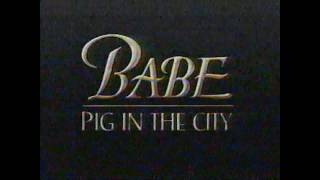 Download lagu 'Babe: Pig in the City' ad [alt. 5] (rare, 1998) mp3