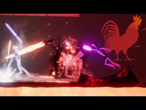 Cybernetic Factions vs Corruption of the Devine (PP Amod) in People Playground #2