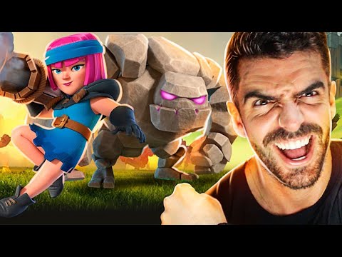 FINALMENTE! TESTEI O NOVO DECK DE GOLEM COM PIROT