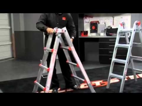 Little Giant Alta One Type 1 M17 aluminum multi-position ladder