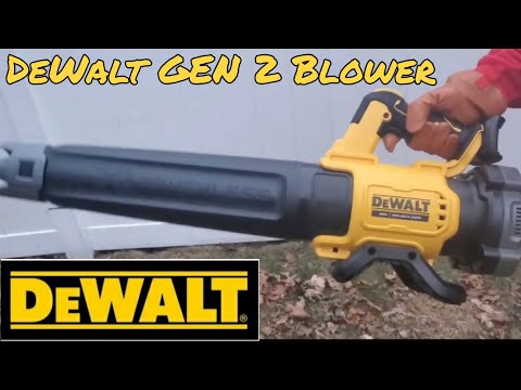 Dewalt 20v Brushless Gen 2 Blower Review
