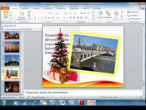 comment modifier diaporama powerpoint