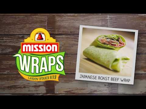 Japanese Roast Beef Wraps Recipe - Mission Foods