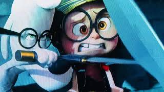 Mr Peabody and Sherman Sherman fights in the Trojan WarStopping the Horse