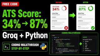 I Built an AI Tool That Tells You Why Your Resume Gets Rejected #python #agenticai #groq