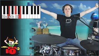 Cover art for RUSH E ON DRUMS!!!