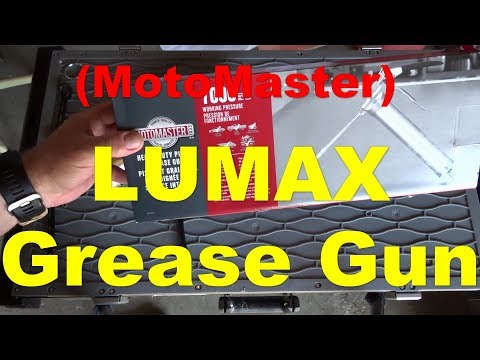 LUMAX Grease Gun Review & HOW TO LOAD