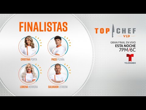 Los finalistas ya están completos para el gran desenlace de Top Chef VIP
