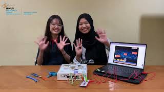 Bermain Kak SIS vs The Hackers dengan Menggunakan Makey Makey