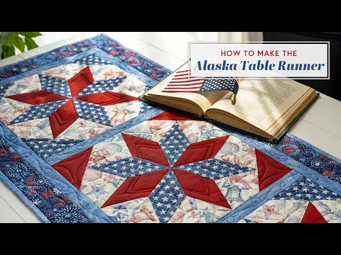 How to Use Creative Grids Alaska Ruler to Make an Alaska Quilt Block | a Shabby Fabrics Tutorial