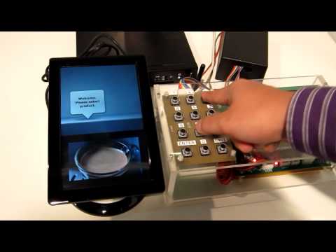 Smart Vending Retrofit Kit @ VendItalia 2012 , Milan, Italy