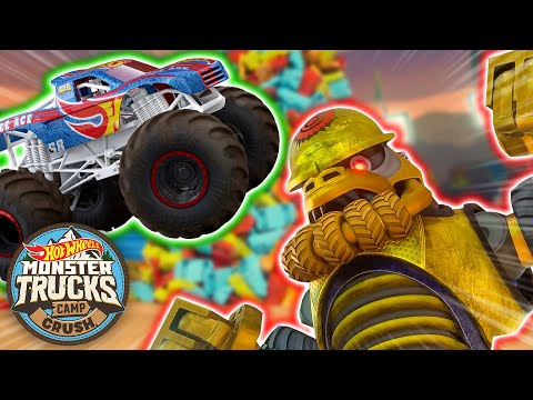 Capa de Os Monster Trucks Conseguem Sobreviver ao Desafio? Momentos Repletos de Ação!