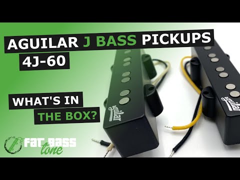 Aguilar AG 4J-60 Jazz Bass Pickups: What’s In The Box (A Close-Up Look)