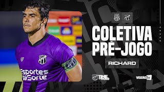 Ponte Preta x Ceará | Coletiva pré-jogo Richard