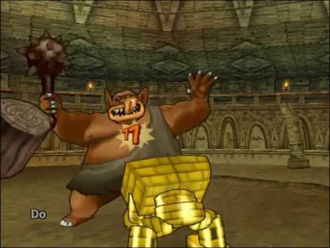 196 Dragon Quest 8 Cutscene - Monster Arena Rank A Battles
