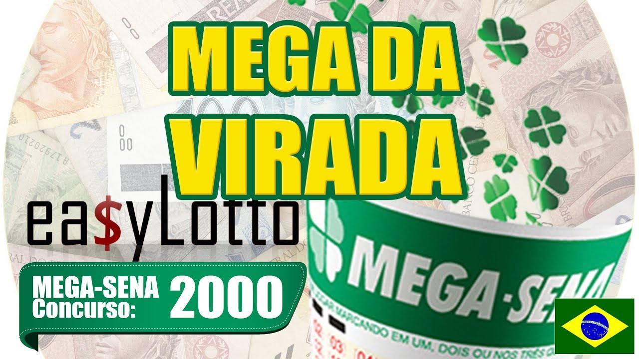 MEGA DA VIRADA Resultado Mega Sena 2000 31/12  🍀