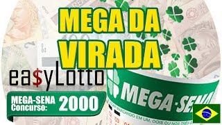 MEGA DA VIRADA Resultado Mega Sena 2000 31/12  🍀