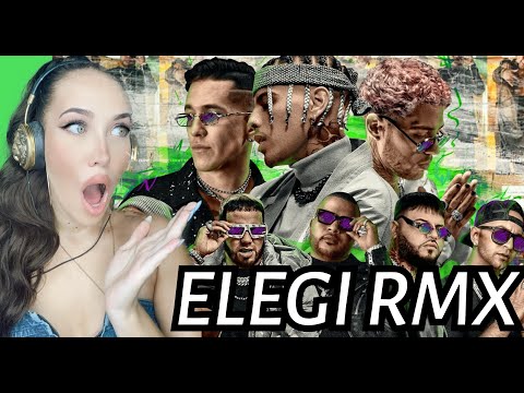 DJ REACTS TO LATIN Rauw Alejandro, Anuel, Farruko, Dalex, Lenny Tavarez, Sech - Elegí Remix REACTION