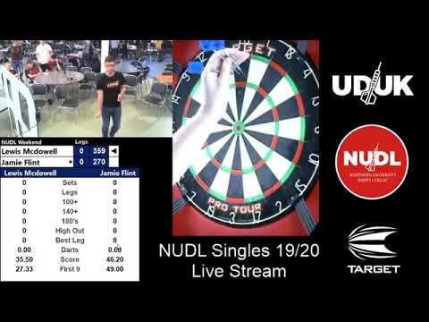 NUDL Singles 19/20 - Lewis McDowell vs Jamie Flint