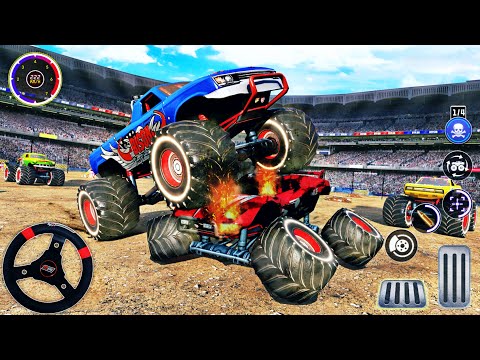 Monster Truck Demolition Derby 3D - Extreme Crash Car Racing Simulator - Android Gameplay