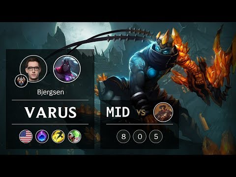 Varus Mid vs Viktor - NA Challenger Patch 9.5