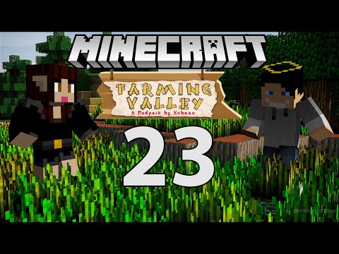 Minecraft: Farming Valley Modpack Sezon II #23 - Zaginione wiadro i koniki /w Wojtusialke