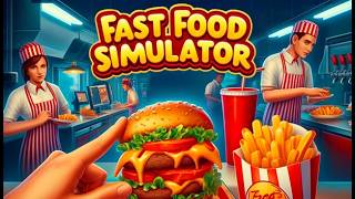 【#1 Fast Food Simulator】みんなで労働