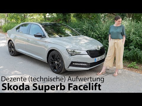 2020 Skoda Superb 2.0 TDI (Facelift) Driving Report / A subtle, technical upgrade - Autophorie