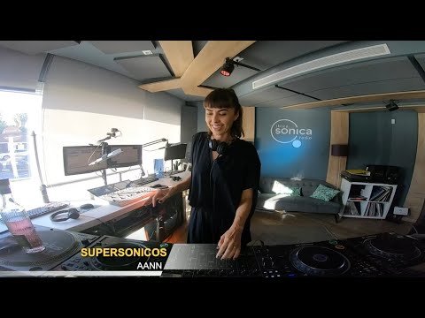 AANN - Live @ Ibiza Sonica Radio, Spain / Day Techno DJ Mix & Interview