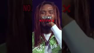 Rappers with vs without autotune 🎤🔇 #rap #fettywap #shorts