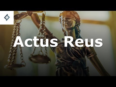 Actus Reus | Criminal Law